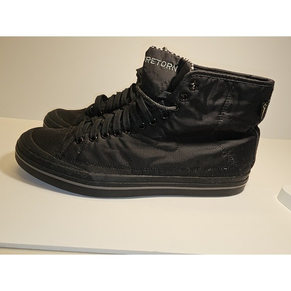 Trentorn Mens Bailey Waterproof High Top Sneakers Size 11 Black - Picture 10 of 14